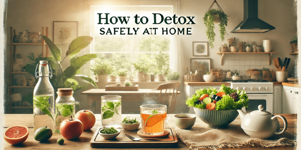 Learn How To Detox Safely At Home While Managing Detox Symptoms