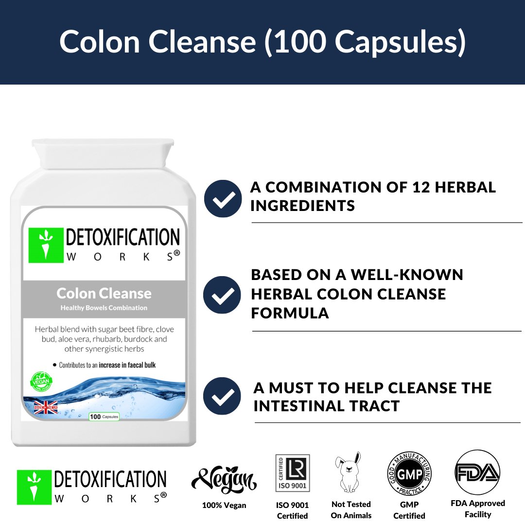 Colon Cleanse Rx Natural Colon Cleanse: Herbal Blend for Digestive Health ...