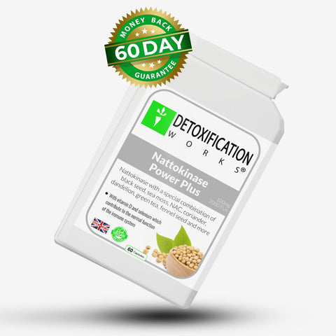 Nattokinase Power Plus (60 Day Supply) - Detox Works ®