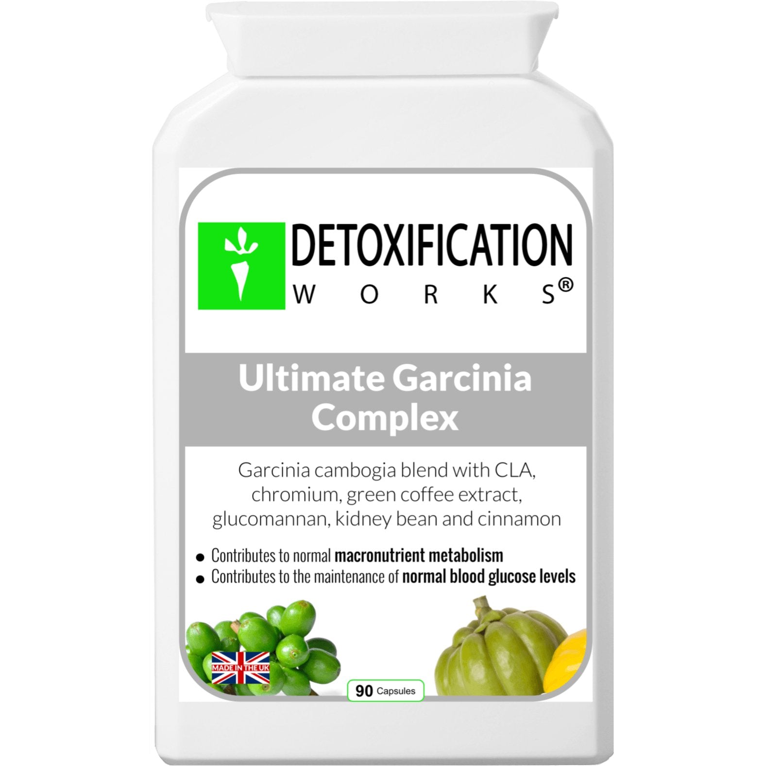 Ultimate Garcinia Complex (90 Capsules) - Detox Works ®