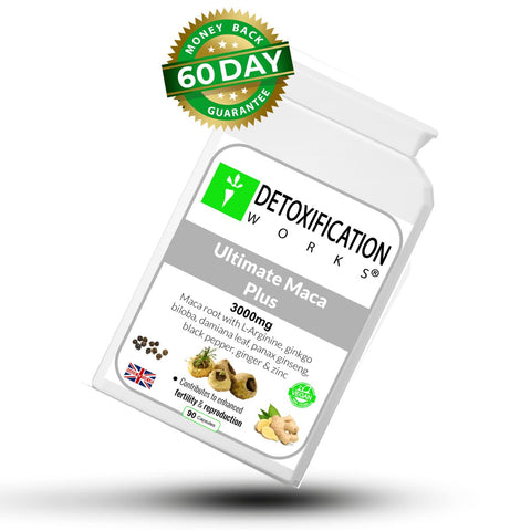 Ultimate Maca Plus (90 Capsules) - Detox Works ®
