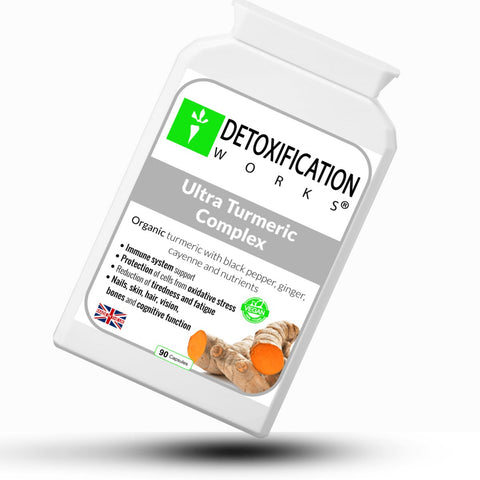 Ultra Turmeric Complex (90 Capsules) - Detox Works ®