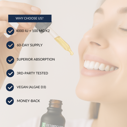 Vitamin D3 + K2 | 60 Day Supply
