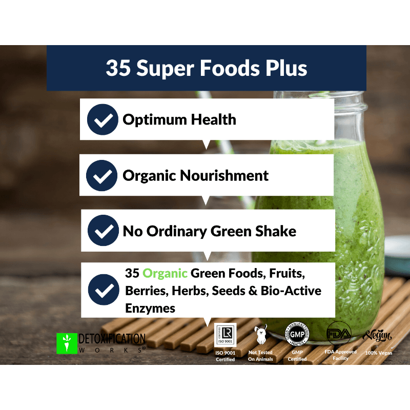 35 Superfoods Plus - Detox Works ®
