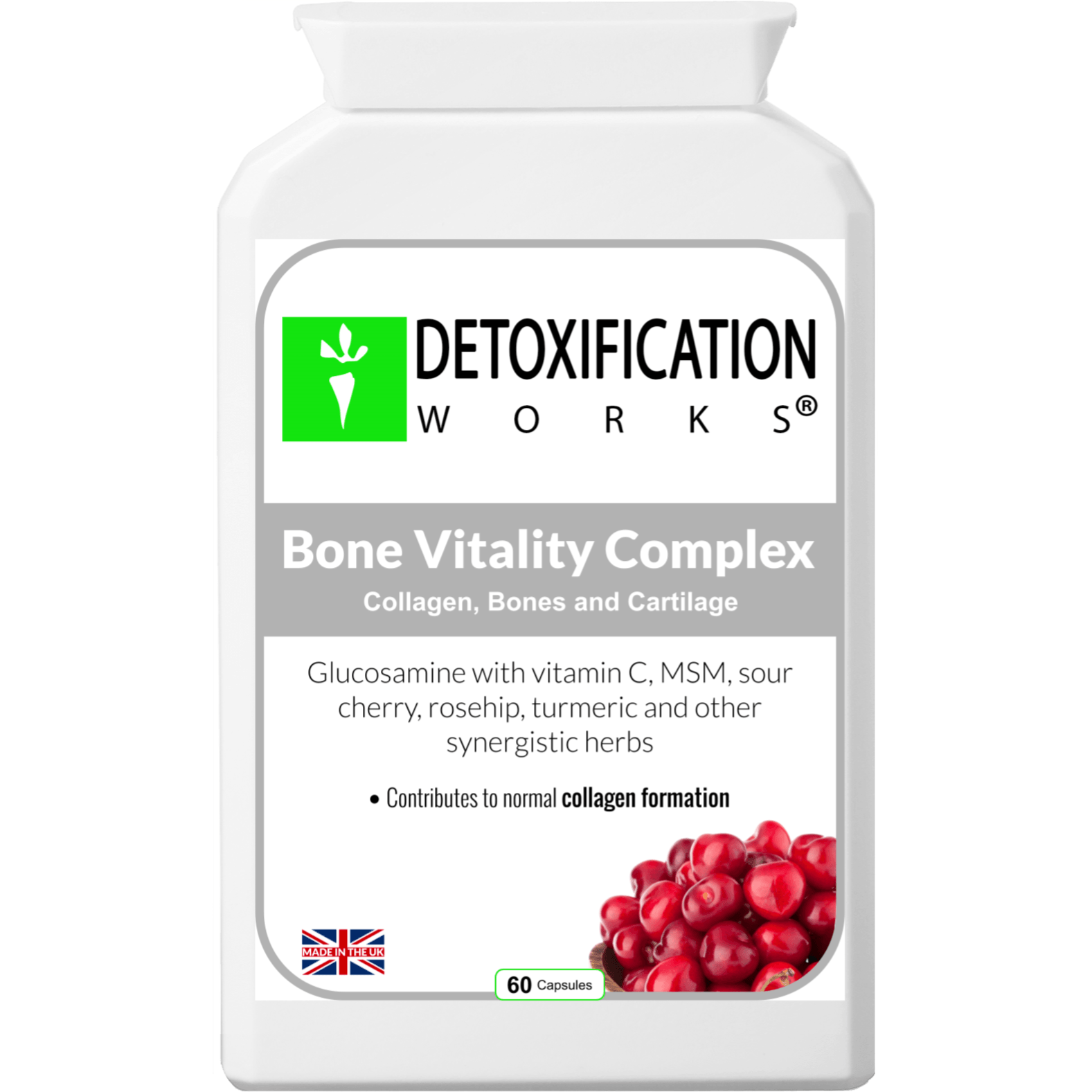 Bone Vitality Complex (60 Capsules) - Detox Works ®