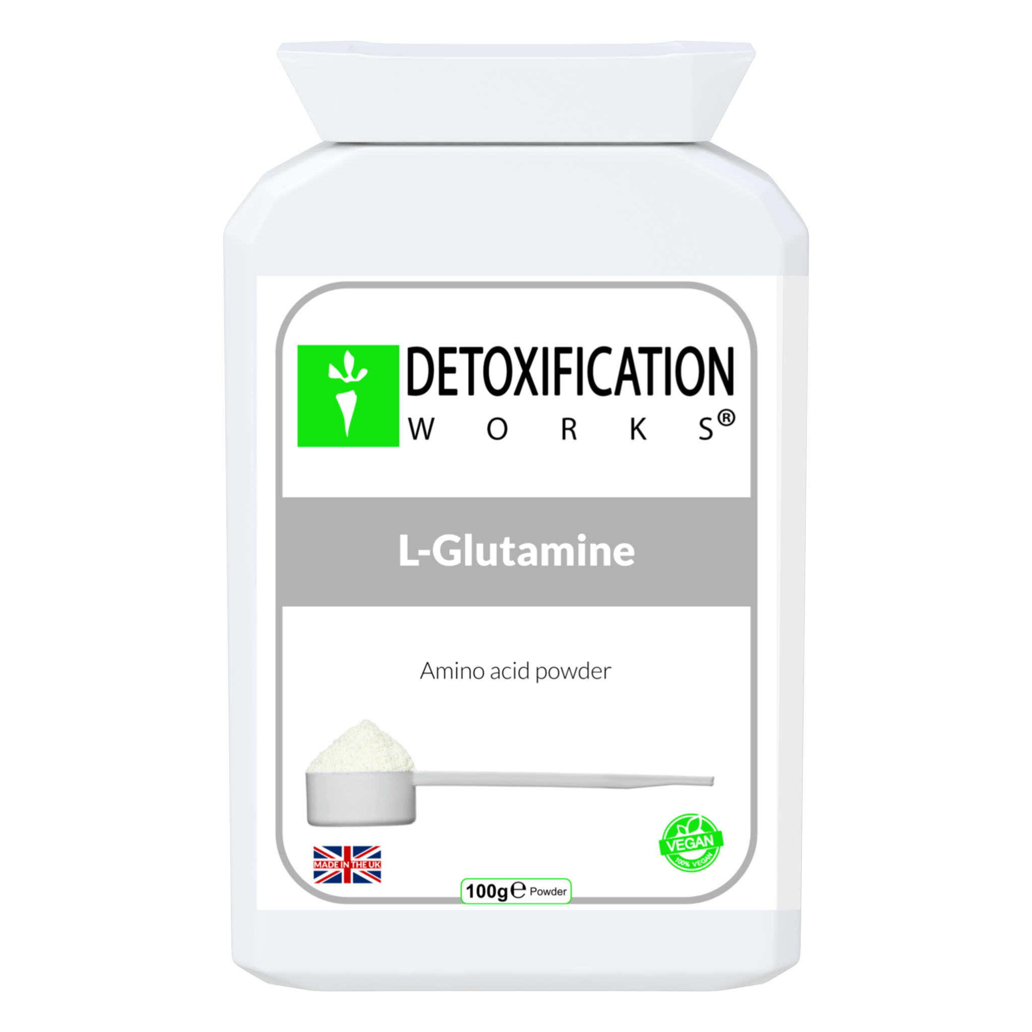 L-Glutamine (100 g Powder) - Detox Works ®