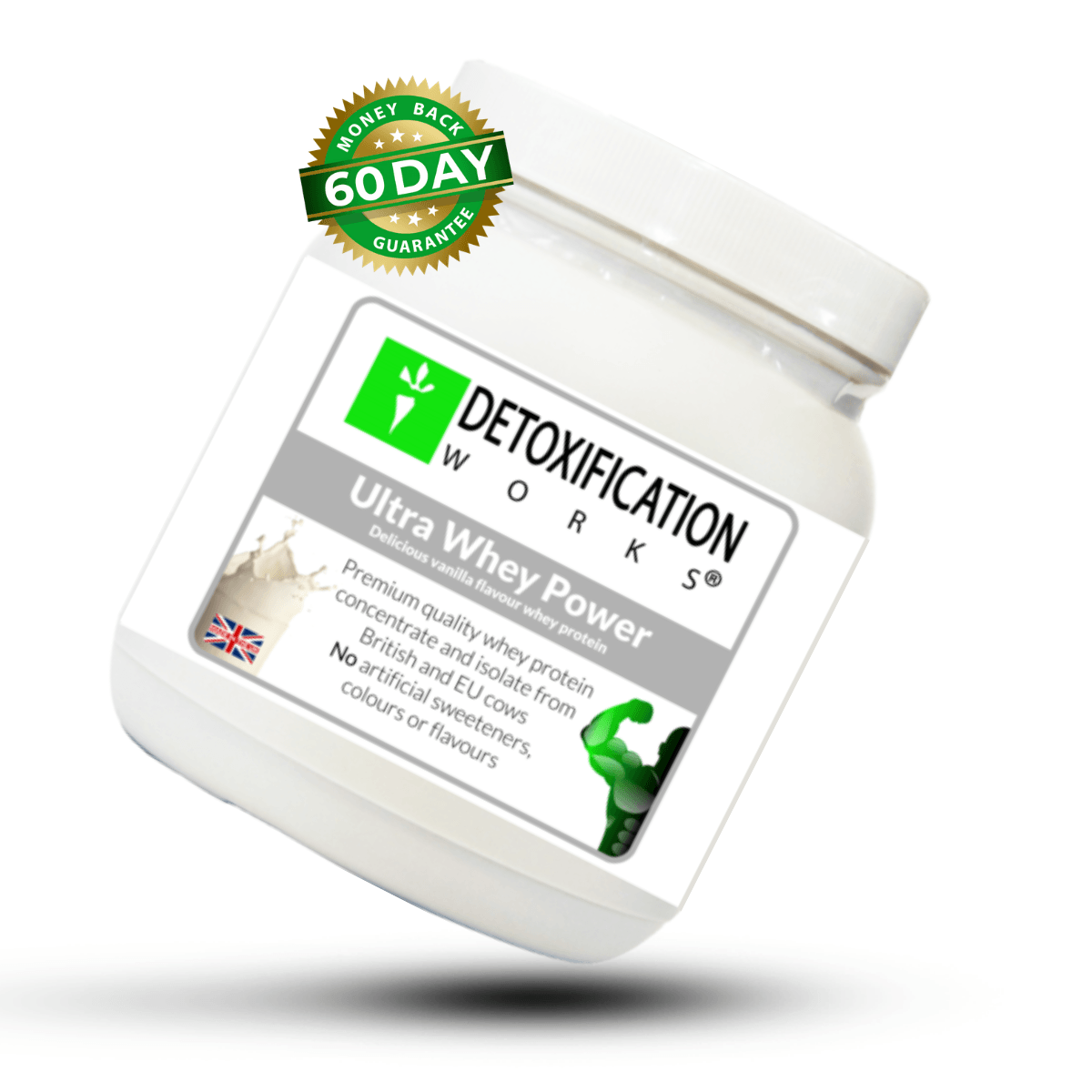 Ultra Whey Power (Natural Vanilla Flavor) - Detox Works ®